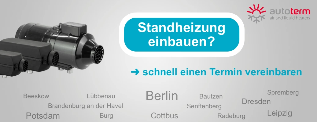Einbau der Autoterm Standheizung - Einbau-Werkstatt für Autoterm Standheizung in Berlin