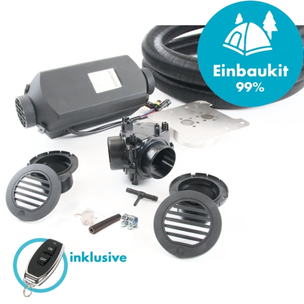 Autoterm Camper-Kit - Komplettset mit 2kW Leistung